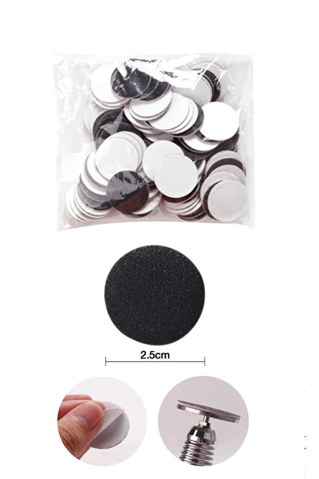 MİRACLE NAİLS Podo Disk Yedek Başlığı 25 mm