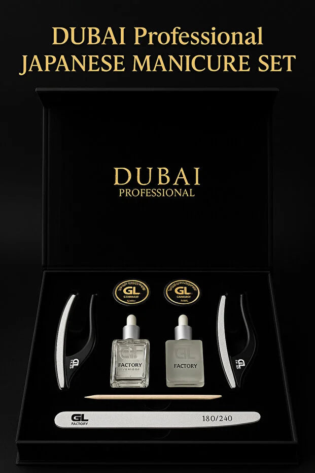 Dubai professional Japanese Manicure Seti Japon Manikür Seti