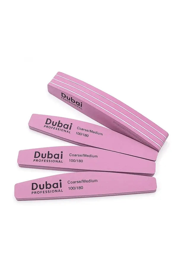Dubai professional 5 Adet Protez Tırnak Buffer Törpü 100/180