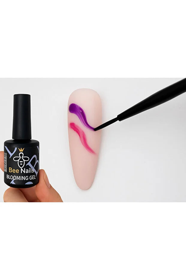 MİRACLE NAİLS BLOOMİNG GEL şeffaf Renk Watercolor (SULUBOYA) Efekt Tirnak Jeli