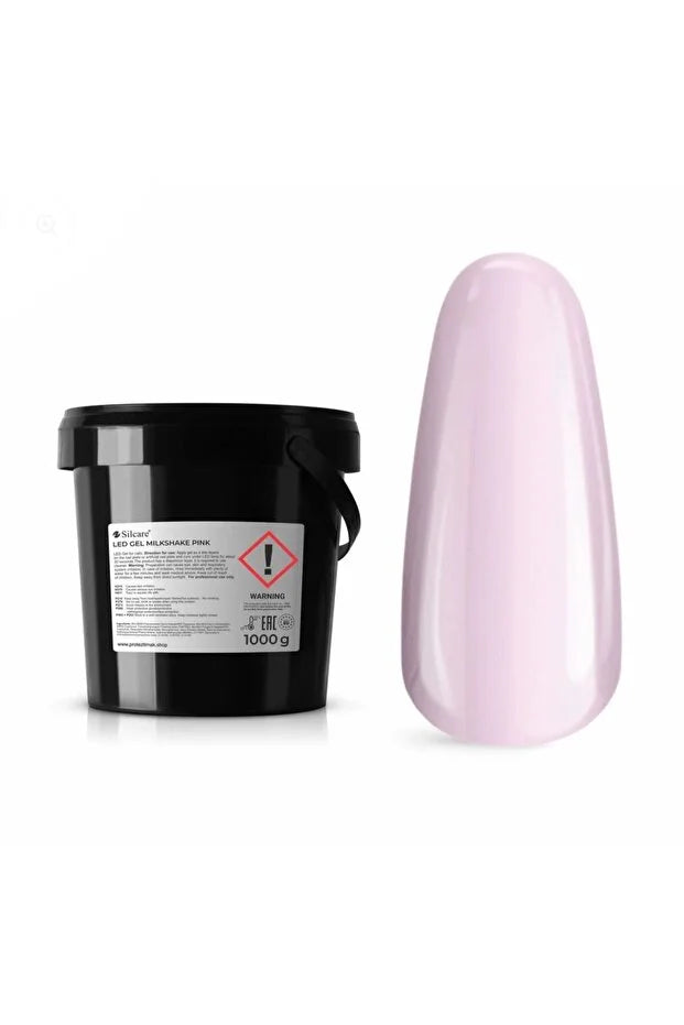 MİRACLE NAİLS SİLCARE LED MILKSHAKE PINK Protez Tırnak Jeli 1Kg