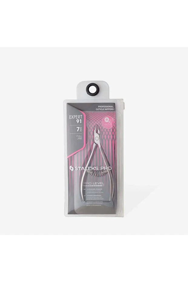 STALEKS EXPERT 91 Profesyonel tirnak eti pensi, 7 mm