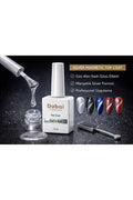 Dubai professional Cat’s Eye Silver Magnetic Top Coat 15 ml