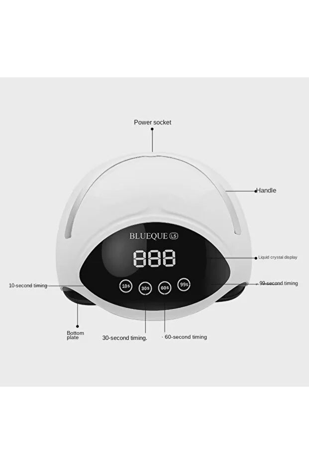 MİRACLE NAİLS BQ L5 180w Uv Led Kalıcı Oje Ve Protez Tırnak Kurutucu