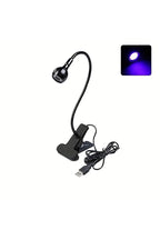 MİRACLE NAİLS 3W UV LED Tırnak Kurutucu Ultraviyole Esnek Klipsli Masa USB Jel Kurutma Lambası