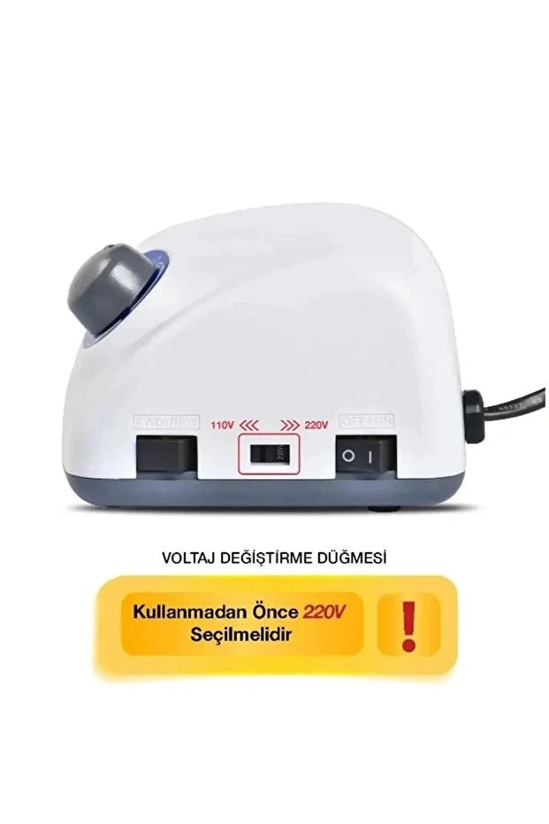 MİRACLE NAİLS Strong 210 Korea Mikromotor Manikür Pedikür Törpü Makinesi 65w 40.000-45.000rpm