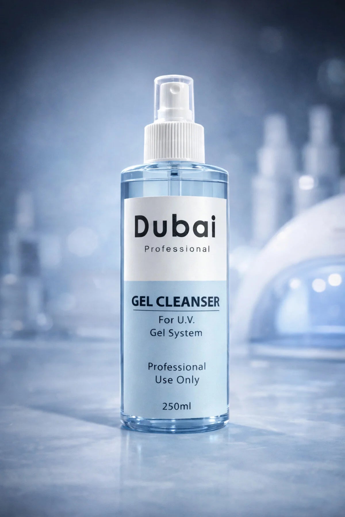Dubai professional Kalici Oje Protez Tirnak Yapiskanlik Temizleme Spreyi Cleanser 250ml